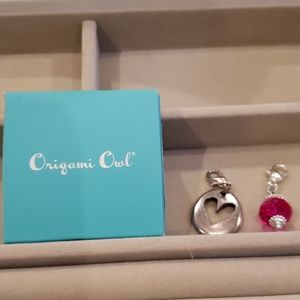 Origami owl duo of dangles set